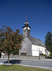 Austria, Styria, Ramsau am Dachstein, Church St Rupert am Kulm - WWF003387