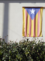 Spanien, Katalonien, Katalanische Flagge - JMF000319