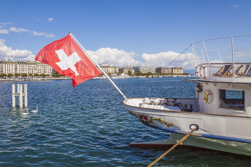 Schweiz, Genf, Genfer See, paddlesteamer Savoie - WD002839