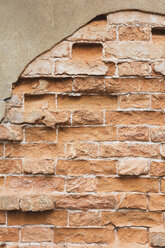 Italy, Veneto, Venice, brickstone wall - GWF003846