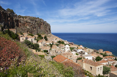 Griechenland, Monemvasia, Stadtbild - WWF003481