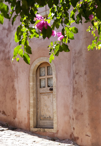 Griechenland, Monemvasia, Haus in der Altstadt, lizenzfreies Stockfoto
