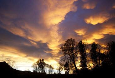 Stimmungsvoller Himmel am Abend - WWF003603