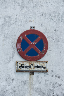 Spain, Andalusia, Tarifa, stopping restriction - KBF000307