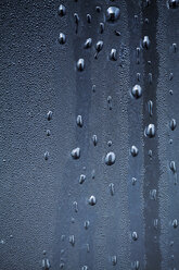 Water drops on blue surface - BZF000015