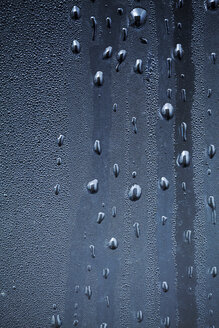 Water drops on blue surface - BZF000015