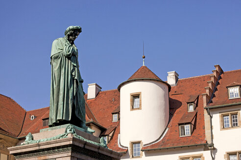 Deutschland, Stuttgart, Schillerdenkmal am Schillerplatz - PCF000051