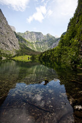 Deutschland, Bayern, Berchtesgaden, Obersee bei Koenigssee - ZC000196