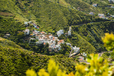 Spanien, Kanarische Inseln, Teneriffa, Anaga-Gebirge, Blick auf Taganana - WGF000601