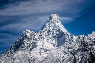 Nepal, Khumbu, Everest-Region, Namche Bazaar, Ama Dablam - ALRF000002