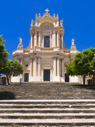 Italy, Sicily, Modica, San Giovanni church, UNESCO World heritage site - AMF003753