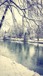 Deutschland, Landshut, Winterlandschaft - SARF001331