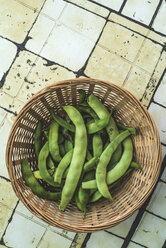 Basket of string beans - DEGF000131