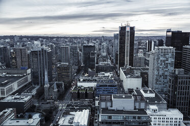 Kanada, Vancouver, Stadtbild vom Harbour Centre aus gesehen - NGF000227