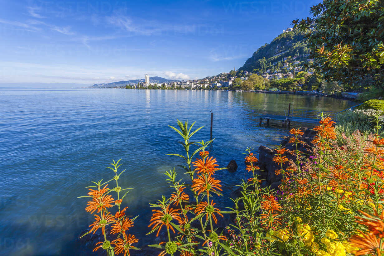 Download wallpaper mountains, lake, castle, Switzerland, The Castle Of  Chillon, Veytaux, lake Geneva, section landscapes in resolution 1366x768