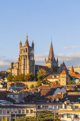 Switzerland, Lausanne, cathedral Notre-Dame - WDF002895