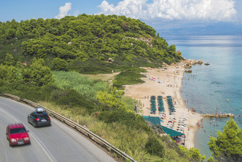 Griechenland, Chalkidiki, Kassandra, Seebad - DEGF000198