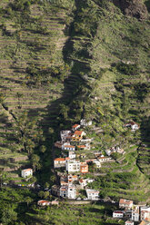 Spanien, Kanarische Inseln, La Gomera, Valle Gran Rey, Blick auf La Vizcaina - SIEF006478