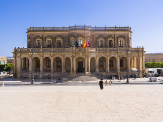 Italien, Sizilien, Noto, Rathaus, Palazzo Ducezio - AMF003806