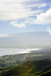 USA, Hawaii, Maui, Küstenlandschaft vom Waihee Ridge Trail aus gesehen - BRF000994