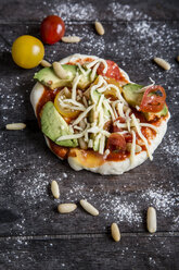 Avocado-Tomaten-Pizza - SARF001403