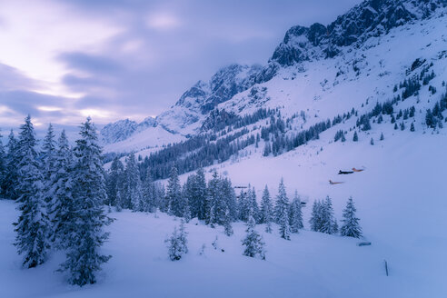 Österreich, Hochkönig, Mühlbach, Winterlandschaft - STCF000098