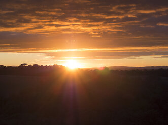 Italien, Toskana, Sonnenuntergang - GSF000975