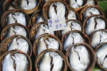 Thailand, Fisch auf dem Markt - STDF000151