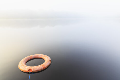 Ecuador, Amazon River region, lifesaver in a lagoon - FOF007742