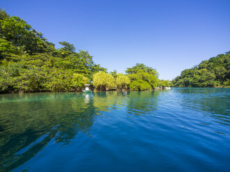 Jamaika, Port Antonio, Blaue Lagune - AMF003873