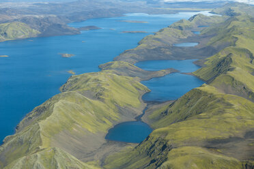 Island, aerial view of Skaftafell National Park - NHF001475