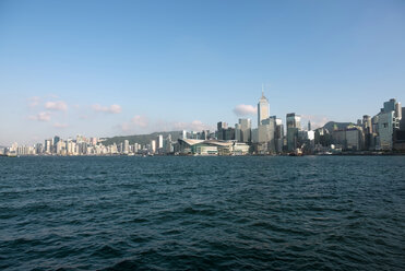 China, Hong Kong, view at skyline - GEMF000111