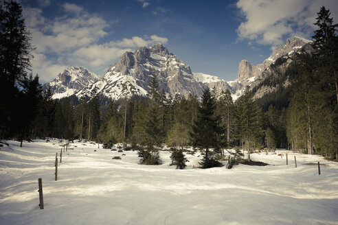 Österreich, Bundesland Salzburg, Maria Alm, alpine Landschaft im Winter - NNF000190