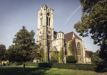 Deutschland, Braunschweig, Blick auf die St. Pauli Kirche - EVGF001341