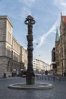 Germany, Brunswick, view to column '2000 years Christianity' - EVGF001343