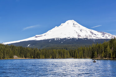 USA, Oregon, Mount Hood und Trillium Lake - FOF007822