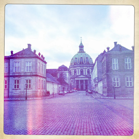 Dänemark, Kopenhagen, Frederickschurch, lizenzfreies Stockfoto