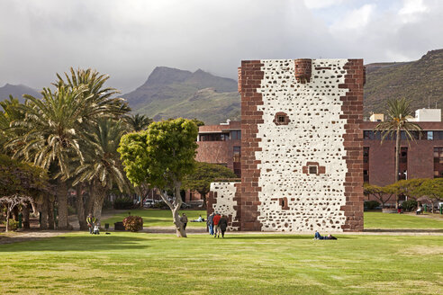 Spain Canary Islands, La Gomera, San Sebastian de La Gomera, tower Torre del conde - PCF000094