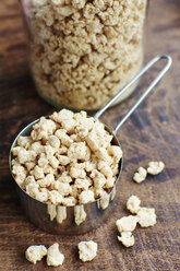 Measuring cup of textured vegetable protein - HAWF000737