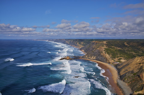 Portugal, Algarve, Sagres, Cordoama Strand, lizenzfreies Stockfoto