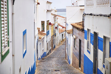 Portugal, Algarve, Salema, alley - MRF001577