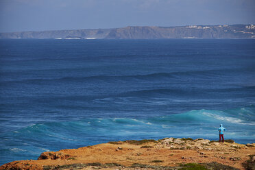 Portugal, Algarve, Sagres, Bodeira Beach - MRF001542