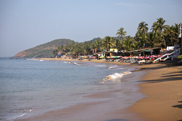 Indien, Goa, Anjuna, Blick auf Anjuna Beach - PCF000105