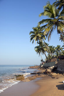 India, Goa, Anjuna, view to Anjuna Beach - PCF000106