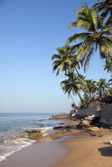 Indien, Goa, Anjuna, Blick auf Anjuna Beach - PCF000106