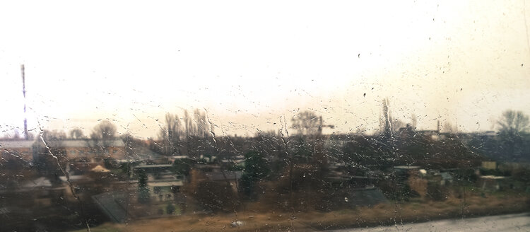 View out of train window, Germany - CMF000231