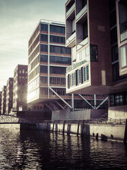 Germany, Hamburg, houses at Habour City - KRPF001404