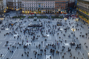 Italien, Mailand, Piazza del Duomo - HAMF000018