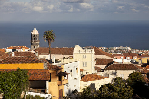 Spain, Canary Islands, Tenerife, La Orotava, view over the old part of town - PCF000142