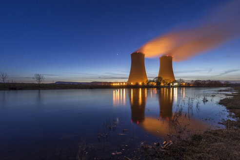 Germany, Lower Saxony, Grohnde, Grohnde Nuclear Power Plant - PVCF000381